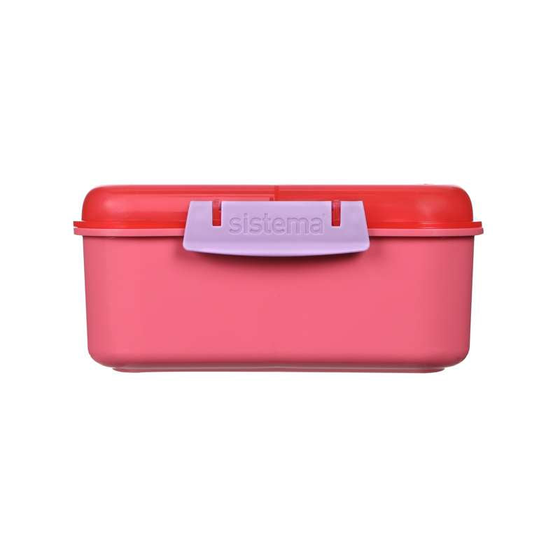 Sistema Bento Cube Lunch - Madkasse m. Bæger - Kids - 1.25L - Space Kitty/Popsicle