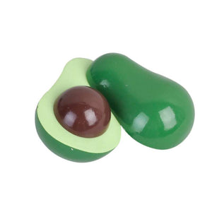 MaMaMeMo Mâncare din lemn - Avocado - 2 Bucăți 