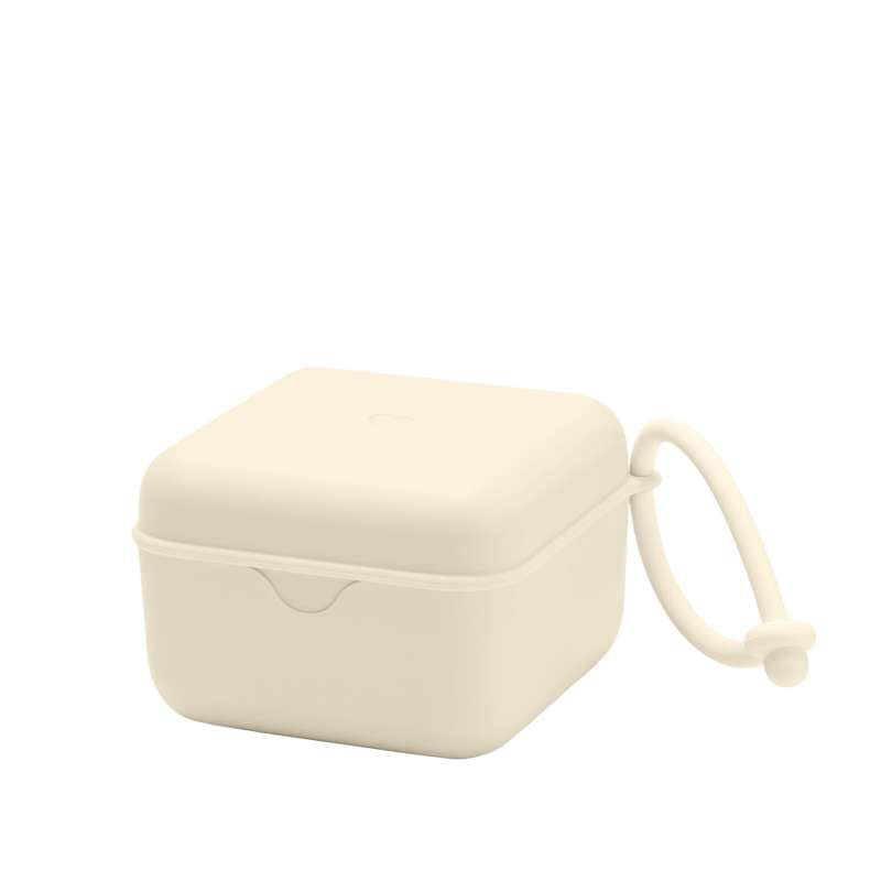 BIBS Zubehör Schnullerbox - Suttebox mit Platz für 3 Schnuller - Elfenbein 