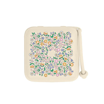BIBS Accessories Pacifier Box - Pacifier Box - Liberty - Chloe Meadow/Ivory 