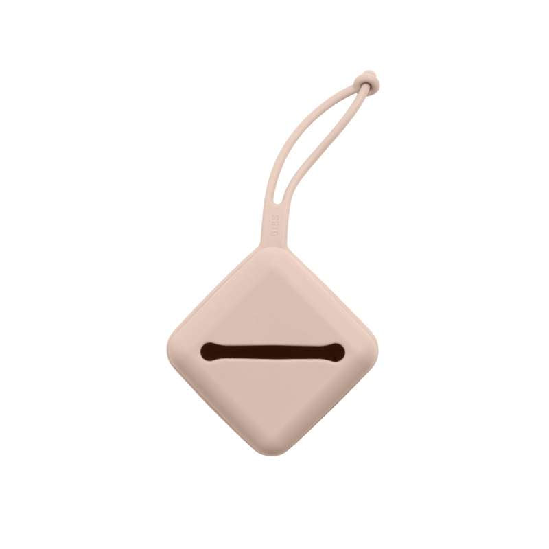BIBS Pribor za dude - Silikon - Kutija za dude s mjestom za 3 dude - Blush 