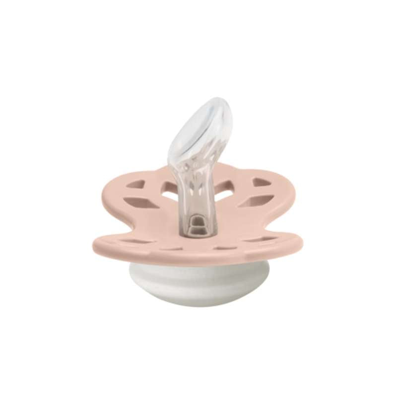 BIBS Anatomische Infinity-Sut - Gr. 1 - Silikon - GLOW - Blush 
