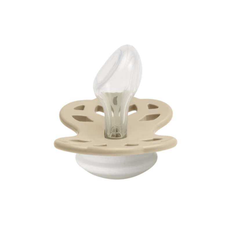 BIBS Anatomische Infinity Sut - mt. 2 - Silicoon - GLOW - Vanille 