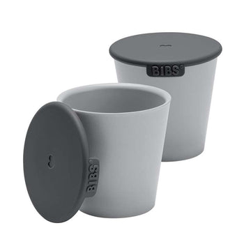 BIBS Conjunto de Jantar Kops - 2 Canecas com Tampa - Nuvem 