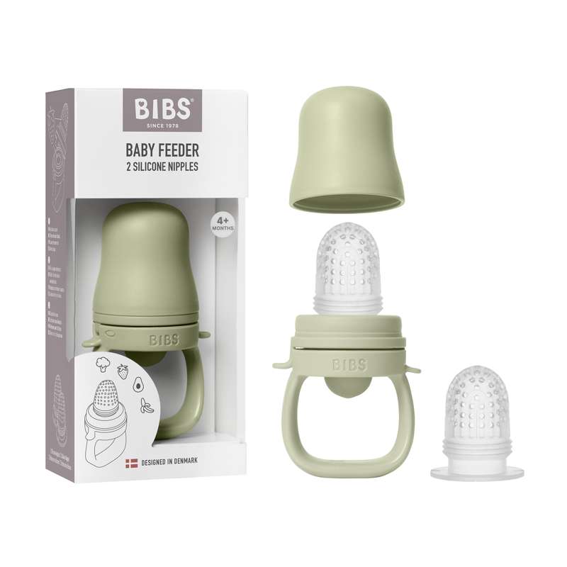 BIBS Dinner - Baby Feeder Taste Set - Sage 