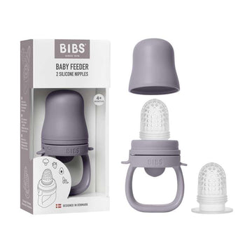 BIBS Dinner - Baby Feeder Smagesut - Fossil Grau