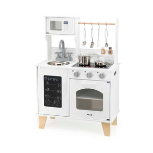 Kid'oh Cocina de Chef con Sonido y Luz, además de Accesorios - Blanco 