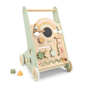 Kid'oh Loopwagen m. Activiteitenspeelgoed - 2-in-1 
