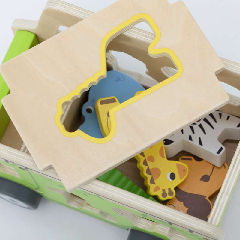 Kid'oh Auto Puttekasten mit Tieren 