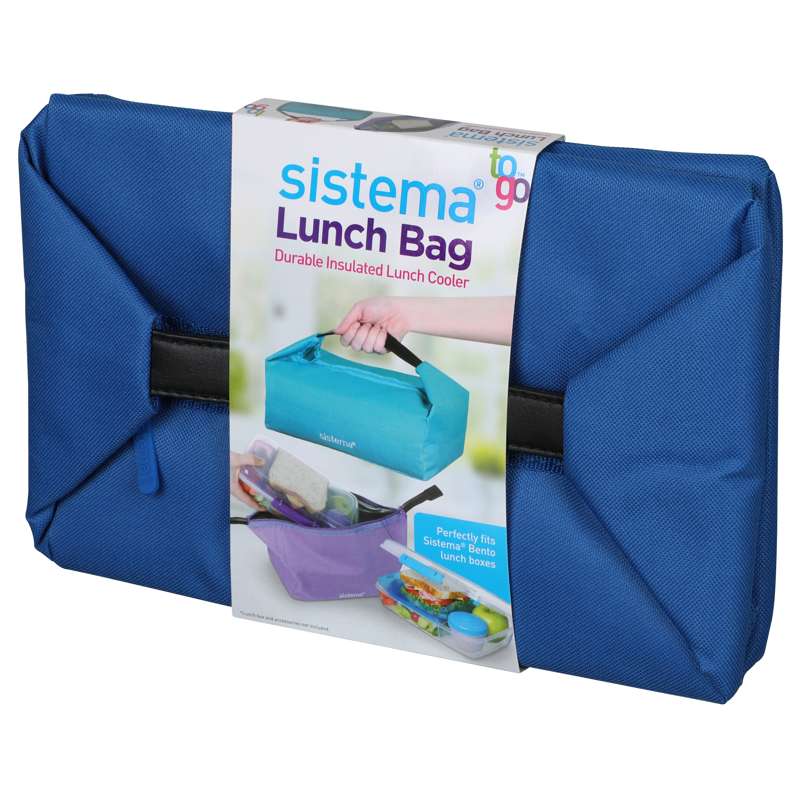 Sistema Sac à lunch réfrigérant - Bento Lunch Bag To Go - Bleu Océan 