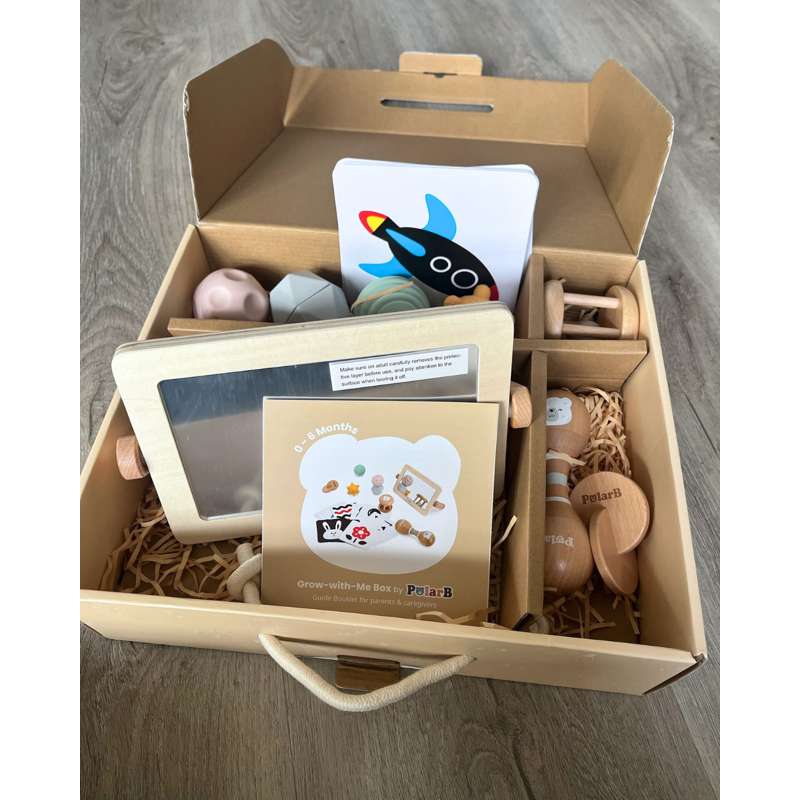 Kid'oh Grow-with-Me Box - Sanse-søkere (0-6 mnd.) 