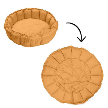 Play & Go Bloom - Babynest/Hračková podložka - Hořčicová 
