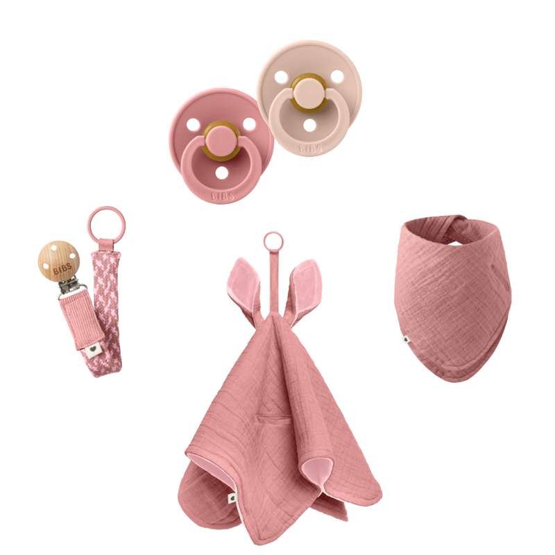 BIBS Paquete - No1 - Rosa Polvoriento/Rubor 