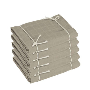 Naturebaby Organic Cloth Diapers/Mini Swabs - 5-pack - Lotus 