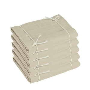 Naturebaby Organic Cloth Diapers/Mini Sled - 5-pack - Sand 