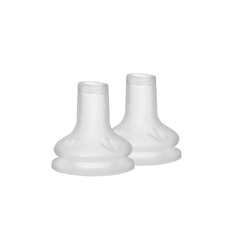 BIBS Flasche - Zubehör - Saugnapf - Silikon/Sippy - 2er-Pack 