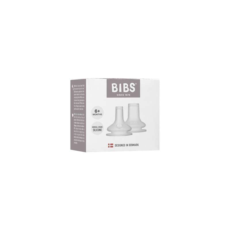 BIBS Flasche - Zubehör - Saugnapf - Silikon/Sippy - 2er-Pack 