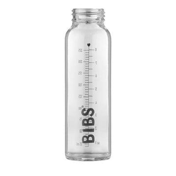 BIBS Fľaša - Príslušenstvo - Veľká cumľová fľaša - Sklo - 225 ml. 