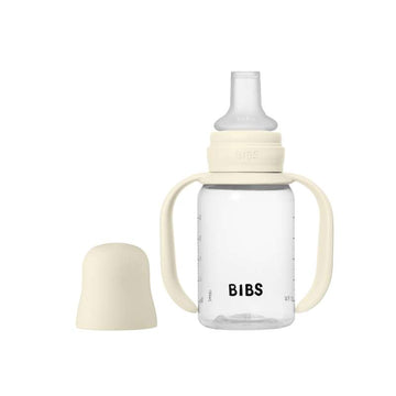 BIBS Bottle - Baby bottle set - Plastic - Silicone - Sippy - 150 ml. - Ivory 
