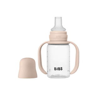BIBS Fľaša - Sada na pitie - Plast - Silikón - Sippy - 150 ml. - Blush 