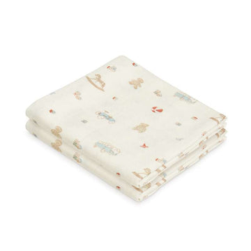 Cam Cam Copenhagen Pânză de bumbac - 2-pachet - GOTS - Jucării vintage 