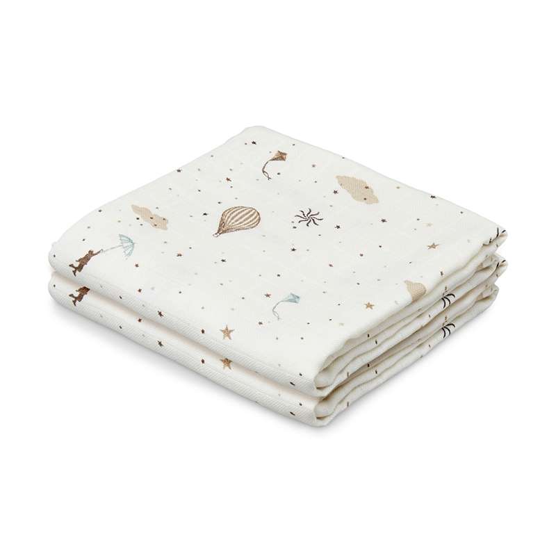Cam Cam Copenhagen Fralda de pano - 2-pack - GOTS - Dreamland 