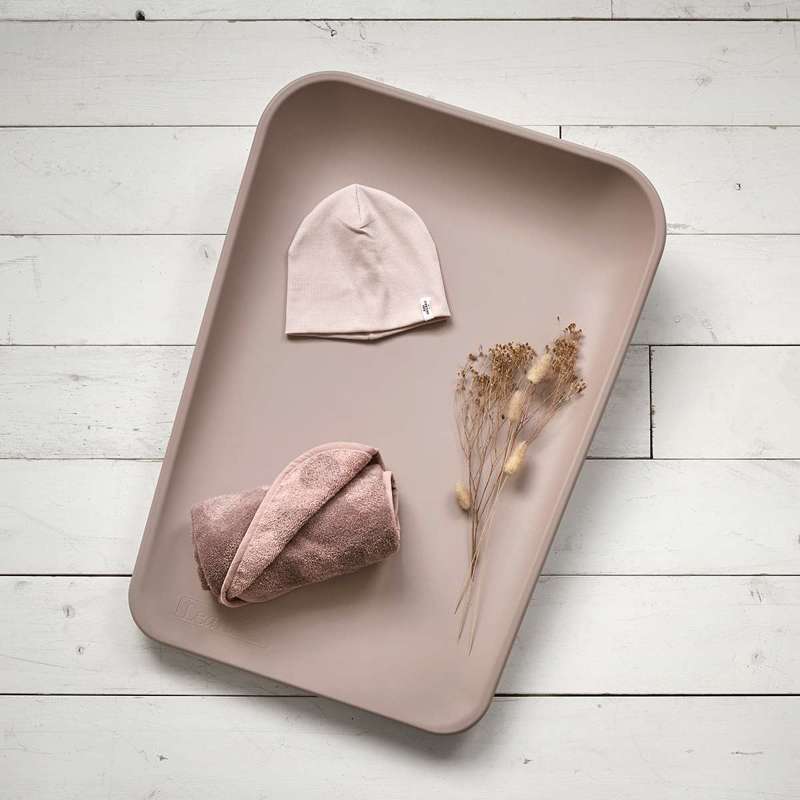 Leander Matty™ matelas à langer - Rose en bois 