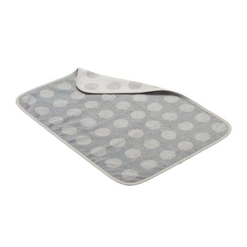 Leander Tops for changing pad - Dots - Organic - Cool Grey 