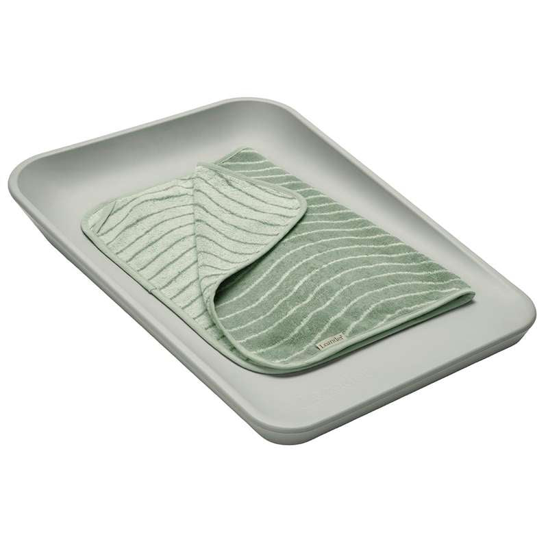 Leander Matty™ changing pad including topper - Sage green 
