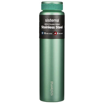 Sistema Termoska - Nerezová ocel - 280ml - Zelená 