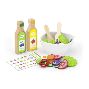 Kid'oh Spiellebensmittel - Salatschüssel m. Dressing 