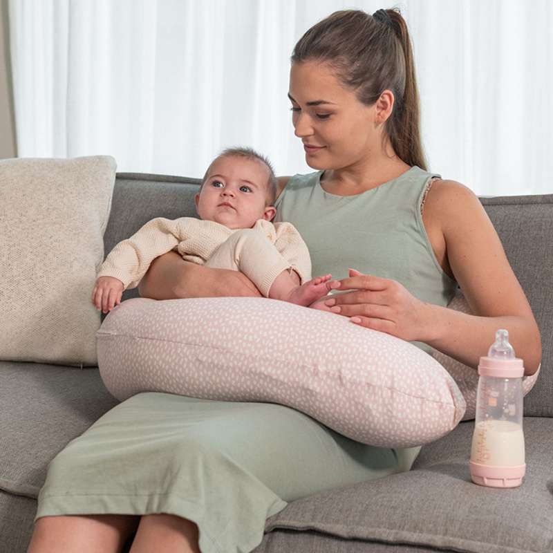 Doomoo Coussin d'allaitement - Gravité - Rosa 