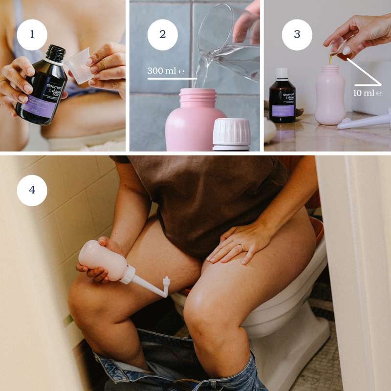 Doomoo x ShinnCare Hellävarainen intiimipesu - 200 ml 