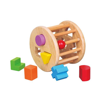 Kid'oh Играчка за дърпане кръгла кутия за пускане 