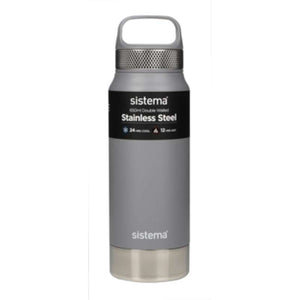 Sistema Termoska - Nerezová oceľ - 650ml - Šedá 
