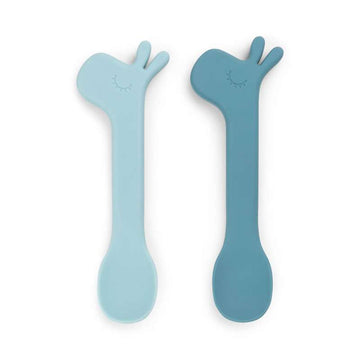 Done By Deer Spoons - Silicone - 2 pcs. - Lalee (Blue) 