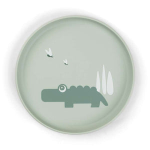 Done By Deer Farfurie de gourmet - Croco - Verde 