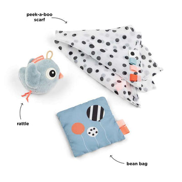 Done By Deer Petit ensemble de jouets en sable - Birdee - Bleu 