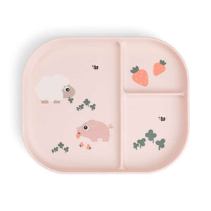 Done By Deer Foodie Ruminddelt Tallerken - Tiny Farm - Polvo 
