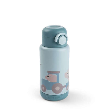 Done by Deer Termosflaske - 340ml - Tiny Farm - Blå 