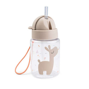 Done by Deer Drinkfles m. Riet - 280ml - Viering - Zand 