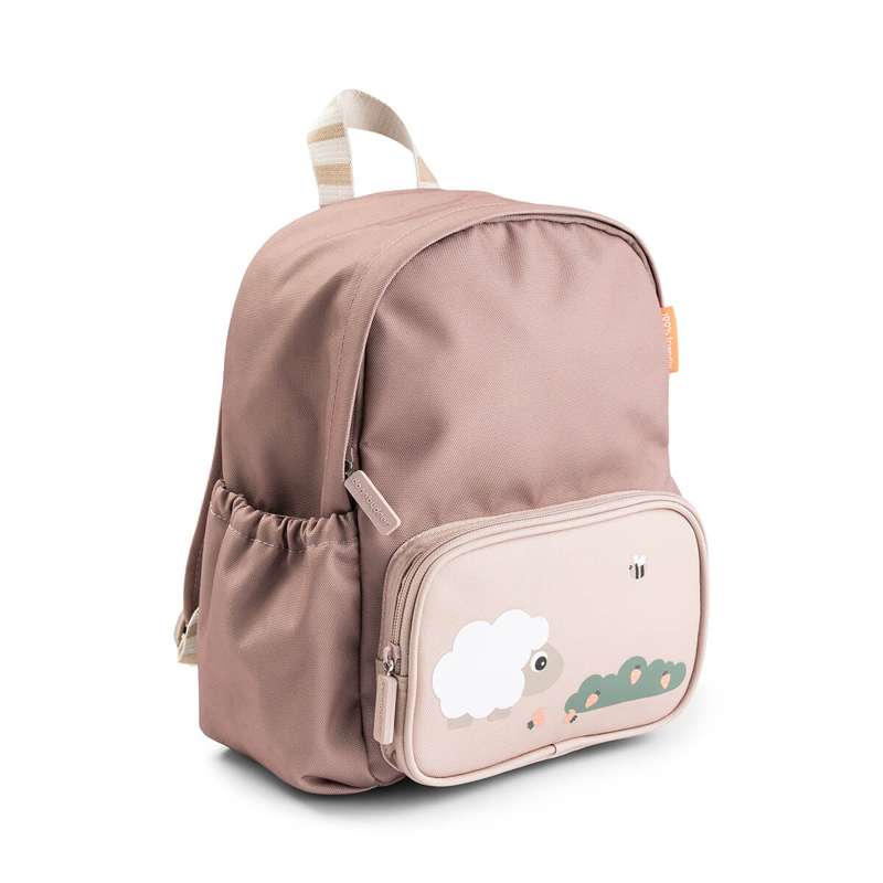 Done by Deer Children's backpack - 7.5L - Tiny Farm - Powder 