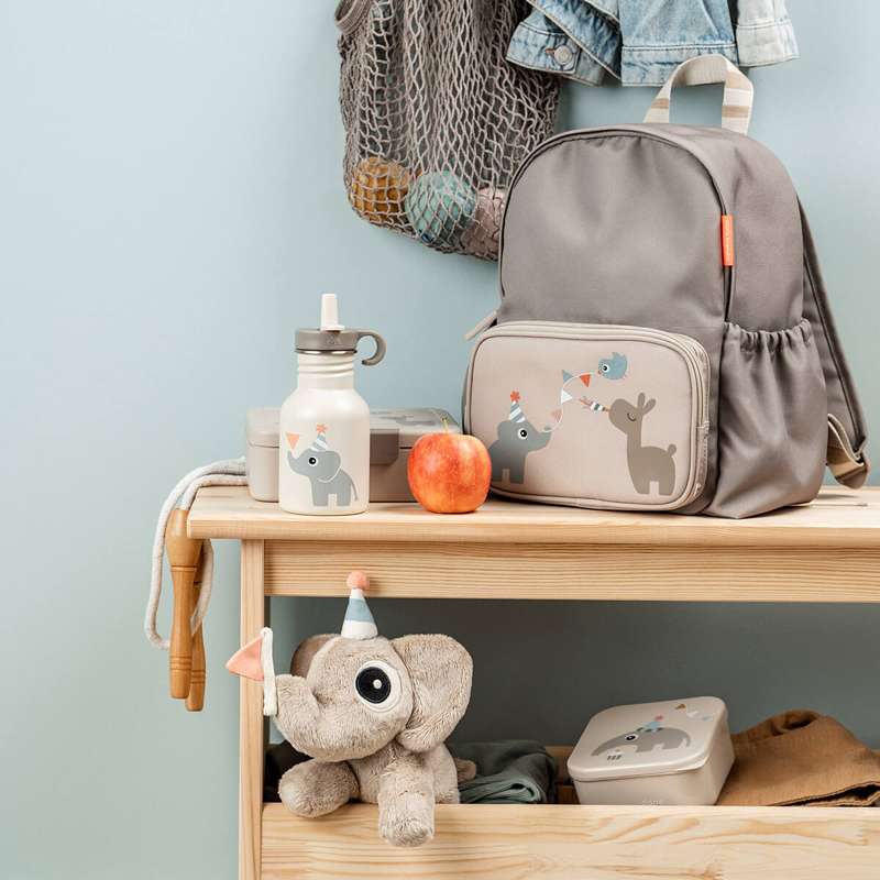 Done by Deer Drikkeflaske - Rustfritt Stål - 350ml - Celebration - Sand 