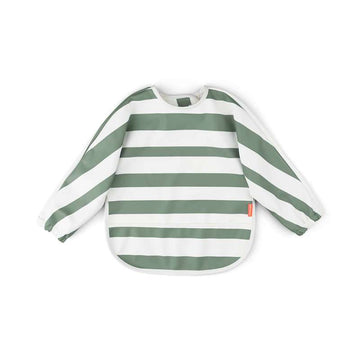 Done By Deer Hagesmekk m. Ermer og Lomme - Striper - Grønn 