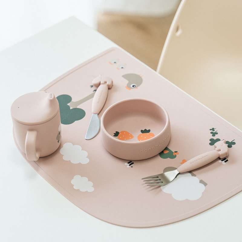 Done by Deer Bowls - Silicone - 2 pcs. - Pigee - Powder 