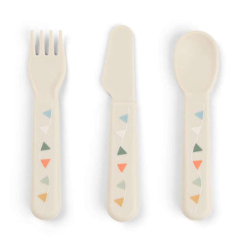 Done by Deer Foodie Sada príbory - Oslava - Piesok 