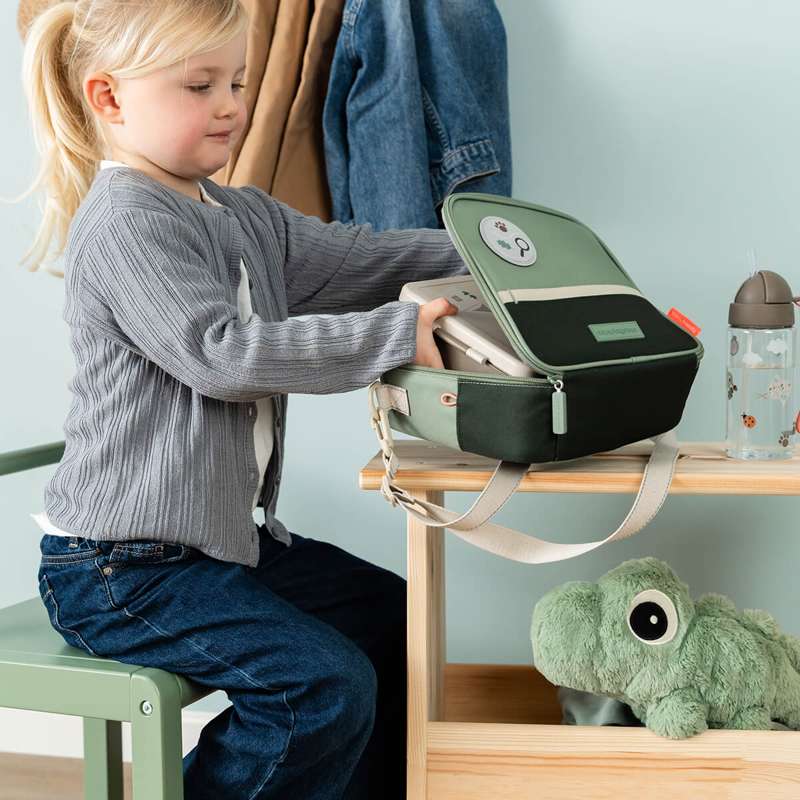 Done by Deer Termo chladicí taška - Tiny Trails- 4L - Zelená 