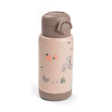 Done by Deer Thermos bottle w. straw - Celebration - 340ml - Powder 