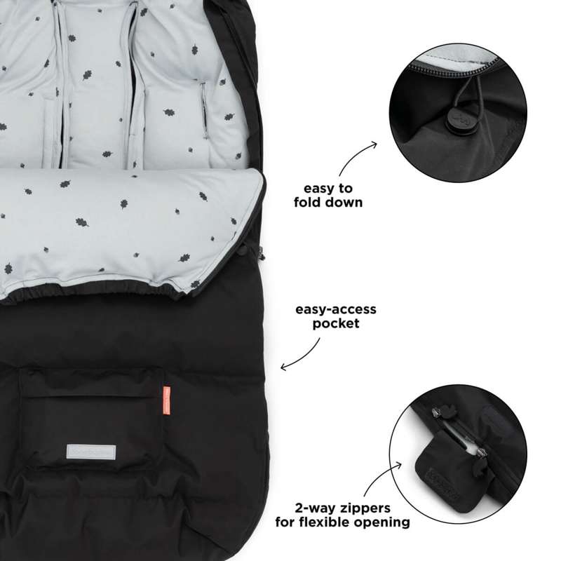 Done by Deer Footmuff - Winter - Black