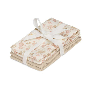 Cam Cam Copenhagen Washandjes - 4-pack - GOTS - Augusta 